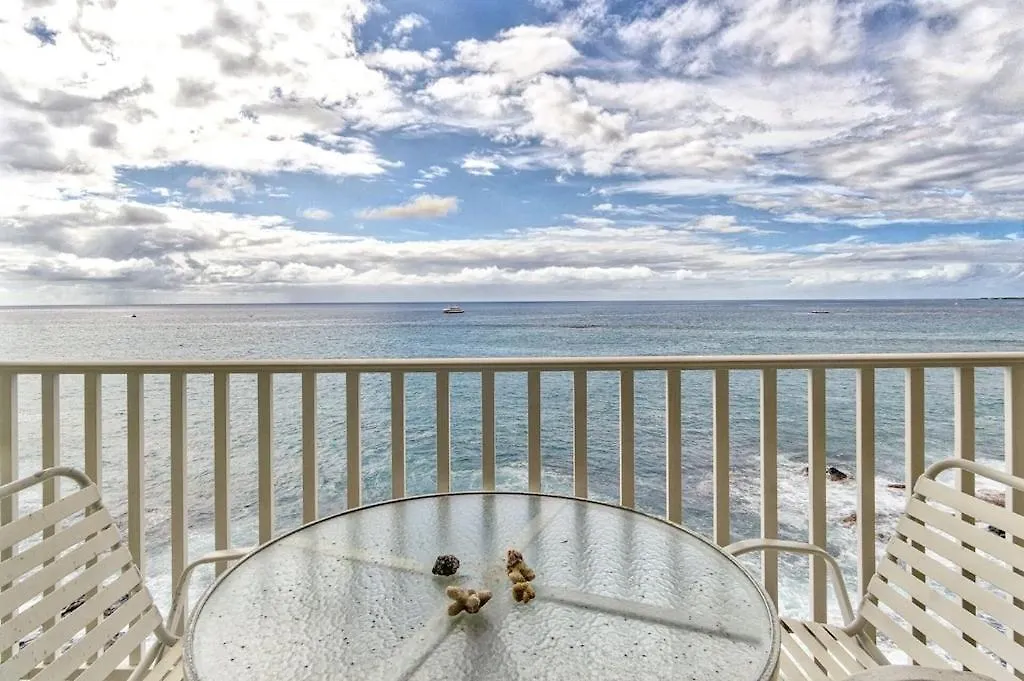 True And Absolute Oceanfront Condo Breathtaking Views From The Lanai - Hale Kona Kai 402 By Casago Kona カイルア・コナ 別荘